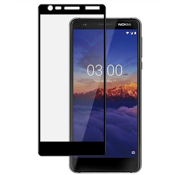Захисне скло для Nokia 3.1 (TA-1074, TA-1049, TA-1057, TA-1063, TA-1070) Full Glue з чорною рамкою
