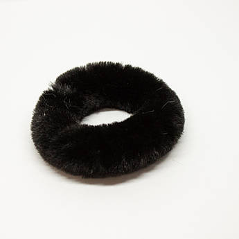 Хутряна гумка для волосся Xuping Jewelry чорна (65083)
