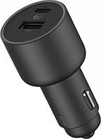 Автомобильное зарядное устройство Xiaomi Car Charger 1A1C 100W Black (CC07ZM)