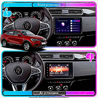 Lb Штатная магнитола для Renault Arkana I 2019-н.в. экран 10" 1/16Gb Wi-Fi GPS Base Android