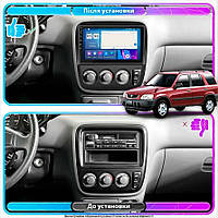 Al Штатна магнітола для Honda CR-V I 1995-1999 екран 9" 4/64 Gb CarPlay 4G Wi-Fi GPS Prime Android