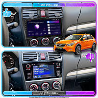 Al Штатная магнитола для Subaru XV I 2011-2016 экран 9" 1/16Gb Wi-Fi GPS Base Android