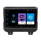 Al Штатна магнітола для Jeep Wrangler IV (JL) 2017-н.в. екран 9" 1/16Gb Wi-Fi GPS Base Android, фото 3