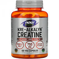 Kre-Alkalyn Sport's Creatine Now Foods (120 вег капсул)