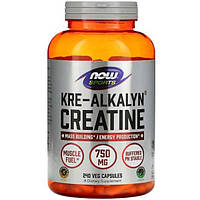 Kre-Alkalyn Sport's Creatine  Now Foods (240 вег капсул)