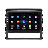 Al Штатна магнітола для Toyota Land Cruiser 200 Series Рестайлінг 2 2015-2021 екран 9" 1/16Gb Wi-Fi GPS Base, фото 3