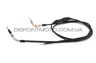 Трос газу Honda DIO AF 18/27/28 ZX AF 34/35 TACT 16/24/30 (1шт, роздвоєний)