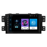 Al Штатна магнітола для Kia Mohave I Рестайлінг 2 2019-н.в. екран 9" 1/16Gb Wi-Fi GPS Base Android, фото 3