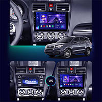 Al Штатна магнітола для Subaru Forester IV Рестайлінг 2 2016-2018 екран 9" 4/64Gb CarPlay 4G Wi-Fi GPS Prime Android