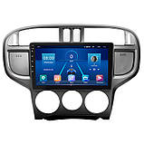Al Штатна магнітола для Hyundai Matrix I Рестайлінг 2005-2008 екран 9" 6/128Gb 4G Wi-Fi GPS Top Android, фото 3