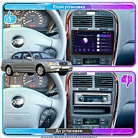 Lb Штатная магнитола для Kia Optima I Рестайлинг 2002-2005 экран 9" 4/64Gb CarPlay 4G Wi-Fi GPS Prime Android