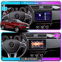 Al Штатная магнитола для Renault Arkana I 2019-н.в. экран 10" 6/128Gb 4G Wi-Fi GPS Top Android