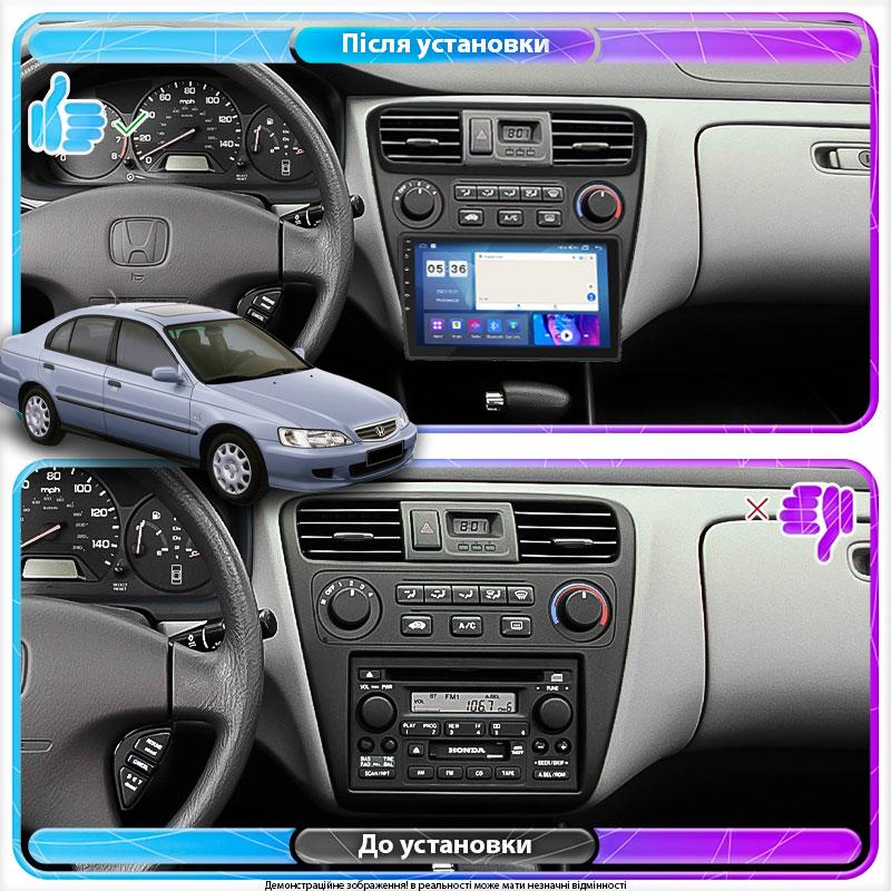 Al Штатна магнітола для Honda Accord VI 1997-2002 екран 9" 2/32 Gb CarPlay 4G Wi-Fi GPS Prime Android
