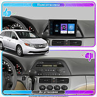 Al Штатная магнитола для Honda Odyssey IV 2008-2013 экран 10" 1/16Gb Wi-Fi GPS Base Android