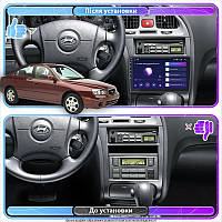 Al Штатная магнитола для Hyundai Elantra III (XD) 2000-2003 экран 9" 2/32Gb 4G Wi-Fi GPS Top Android