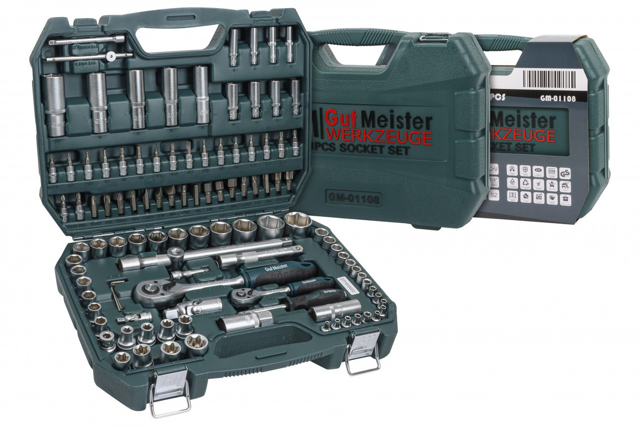 Професійний набір інструментів Gut Meister GM-01108 108 од., фото 1