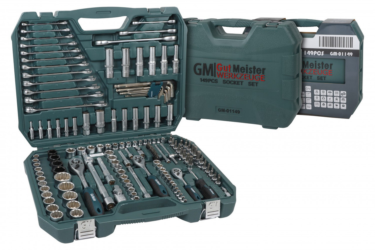 Універсальний професійний набір інструментів Gut Meister GM-01149 149 од., фото 1