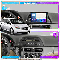 Al Штатная магнитола для Honda Odyssey IV 2008-2013 экран 10" 2/32Gb CarPlay 4G Wi-Fi GPS Prime Android