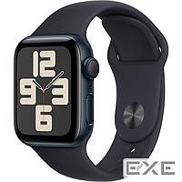 Смарт-часы Apple Watch SE 2023 GPS 40mm Midnight Aluminium Case with Midnight Sport Band - S/M (MR9X3QP/A)