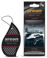 Ароматизатор Sport Lux картонная подвеска Серебро (Silver) Areon