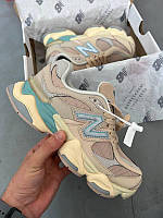 Мужские кроссовки New Balance  9060 Ivory Cream Pink Sand кросівки чоловічі