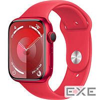 Apple Watch Series 9 GPS 45mm (PRODUCT)RED Aluminium Case with (PRODUCT)RED Sport Band - (MRXK3QP/A