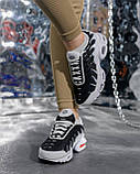 Жіночі кросівки Nike Air Max Plus Triple All White, фото 7