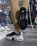 Жіночі кросівки Nike Air Max Plus Triple All White, фото 8