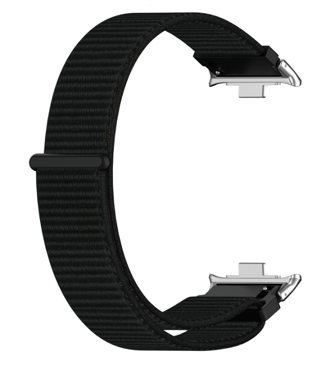 Ремешок CDK для Xiaomi Mi Smart Band 9 Pro | Nylon Sport Loop (017323) (black)