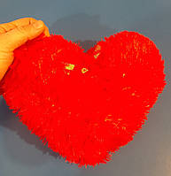 Мягкая игрушка Красное Сердце Подушка обнимашка
