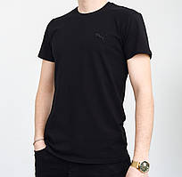 Чоловіча футболка Puma (вишивка) чорний+чорний
