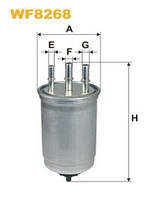 Фільтр паливний Форд MONDEO WF8268/PP838/4 WIX
