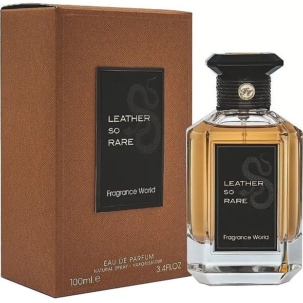 Парфумована вода Fragrance World Leather So Rare для чоловіків і жінок — edp 100 ml, фото 1