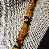 Намисто 100% натуральний бурштин (не прес, не плавка) 9 мм вага 16,2г, фото 2