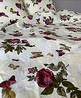 Тканина бязь голд люкс Пакистан для постільної білизни, ширина 2.2м продаж від 1м