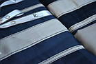 Комплект постільної білизни First Choice Deluxe Satin DARK 160х220 см сімейний Artwel Navy Blue, фото 6