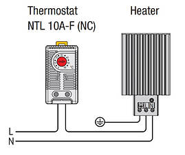Термостат NTL10A-F, фото 2