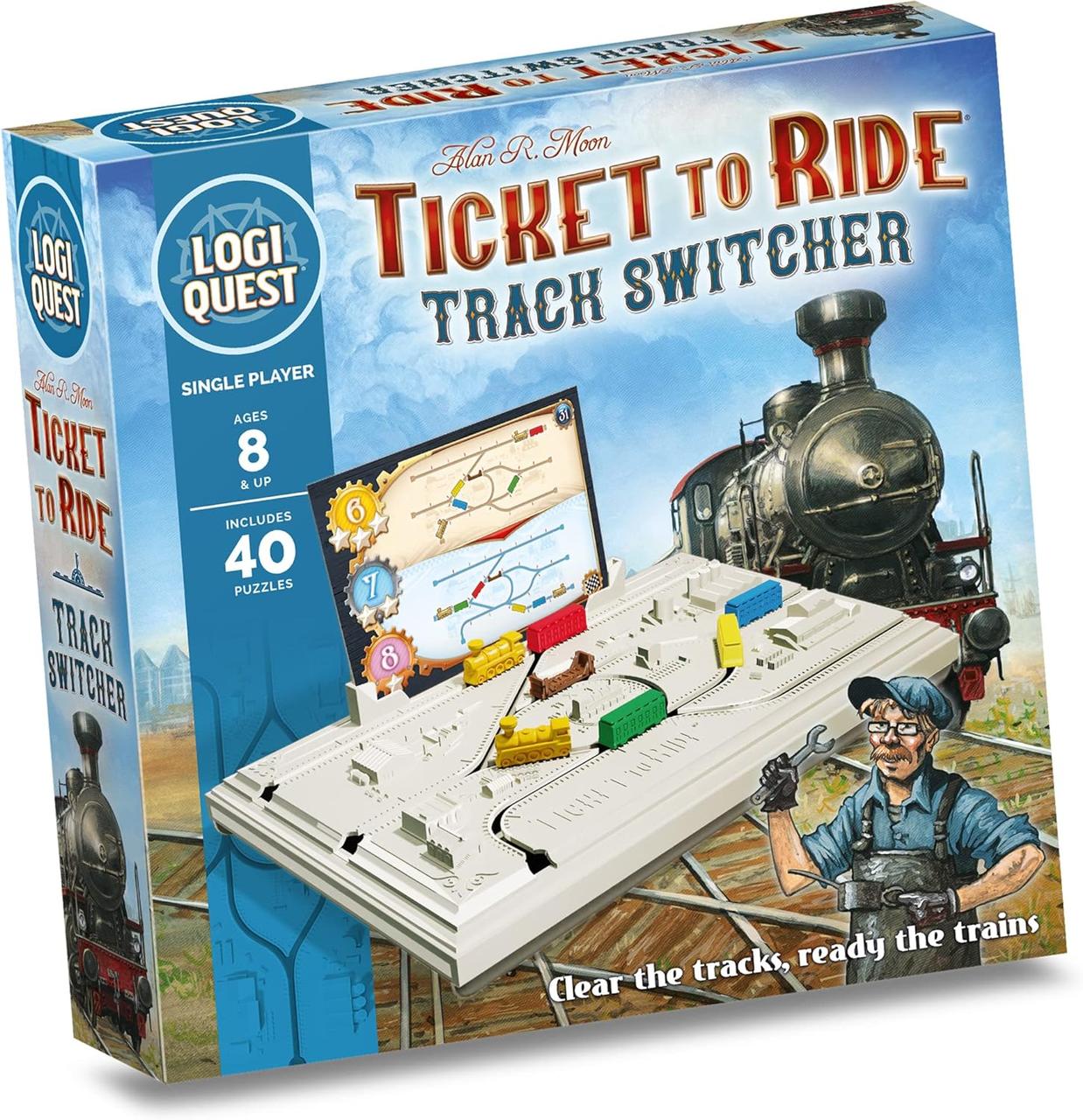 Настільна гра Головоломка Logiquest Ticket to Ride Track Switcher (Білет на потяг Зміна колії), фото 1