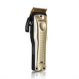 Машинка для стрижки акумуляторно-мережева BaByliss PRO LO-PROFX Gold FX825GE, фото 3