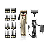 Машинка для стрижки акумуляторно-мережева BaByliss PRO LO-PROFX Gold FX825GE, фото 2