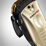 Машинка для стрижки акумуляторно-мережева BaByliss PRO LO-PROFX Gold FX825GE, фото 6