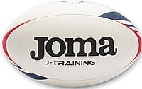 Мяч для регби Joma J-Training бело-красно-синий (размер 5),