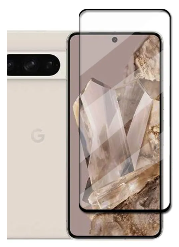 Захисне скло DK 3D Full Glue для Google Pixel 8 Pro (black)