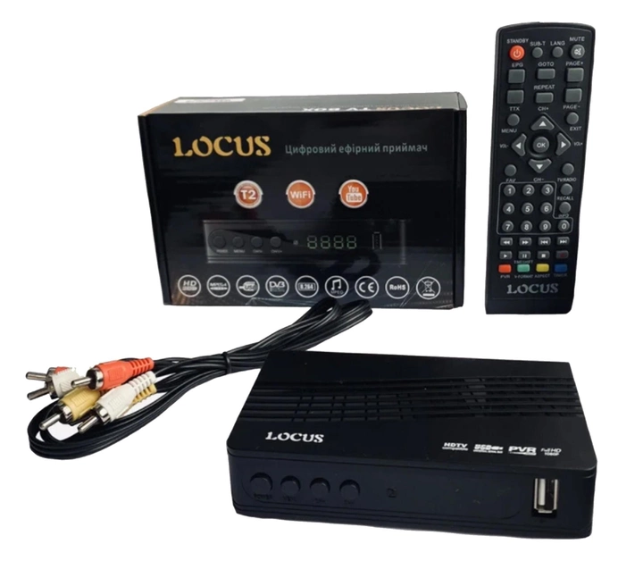Цифровий ефірний ресивер T2 Locus L-08
