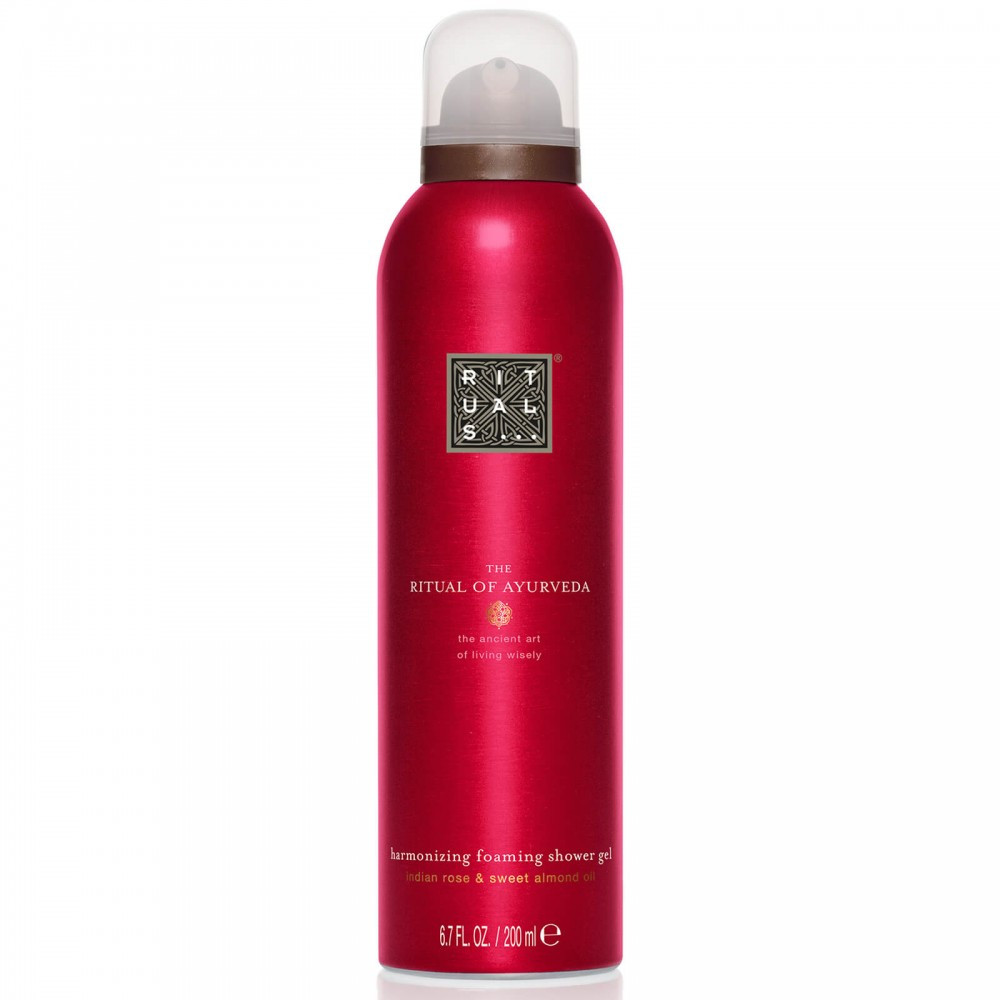 Гель-пінка для душу Rituals The Ritual of Ayurveda Foaming Shower Gel, 200 мл (098020)
