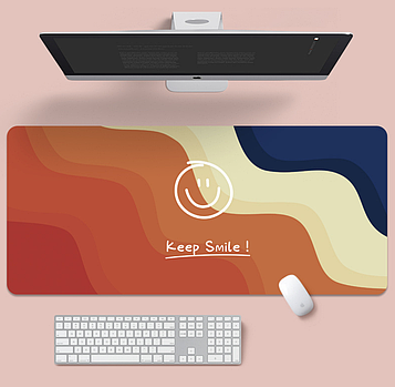 Килимок для миші / Ігровий килимок для миші і клавіатури / Килимок для геймерів / Килимок для офісу