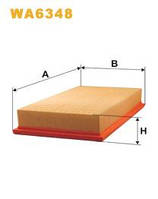 Фильтр воздушный WA6348/AP161 WIX