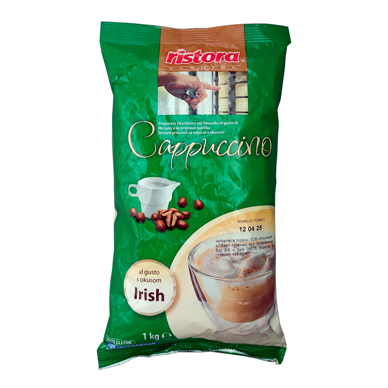 Ristora капучино Irish Cream Ірландський крем 1кг, кавовий напій