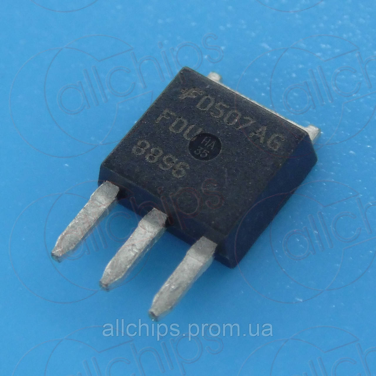 MOSFET N-канал 30В 94А Fairchild FDU8896 TO251 - фото 3 - id-p259055077