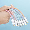 Кабель зарядний Baseus Dynamic Series USB-C to Lightning 1m Orange (CALD000007), фото 3